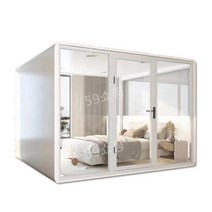 방음부스 피아노실 녹음실 생방송실, 삼면 유리 수면석 2.0x2.2x2.1(1.8m 침대)