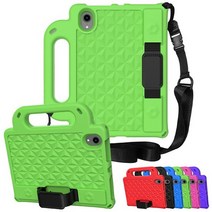 아이패드 미니6 8.3인치 숄더 핸드 스트랩 에바폼 스탠드 케이스, 아이패드 미니6(8.3), stc103 그린