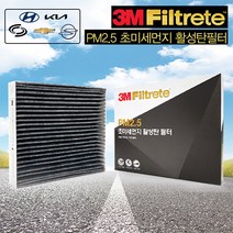 3M 활성탄필터 기아 전차종 차량용 에어컨필터 초미세먼지 외기 공기정화 냄새제거 필터, EV6 (TM-94), EV6 (TM-94), 1개