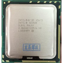 I7-8700K 인텔 제온 프로세서 X5675 12M 캐시 3.06 GHz 6.40 GT/s QPI LGA 1366 서버 CPU, 한개옵션0
