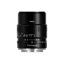 TTArtisan APS-C 40mm F2.8 수동 매크로 렌즈 니콘Z용