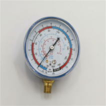 1/8 quot70mm 청색 저압 냉동 Freon A/C 매니 폴드 게이지 저 R-12/R-22/R-502R-404A/R-134a 0-220/350Psi 0-15/25kg/cm2, [01] Complex Type
