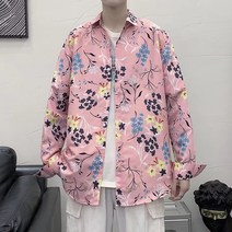 하와이안 긴팔 셔츠