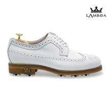 LAMBDA 람다 클래식 골프화 로건 올화이트