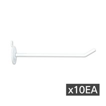 JNCP 타공판 일선후크x10EA, 화이트(15cm), 1개