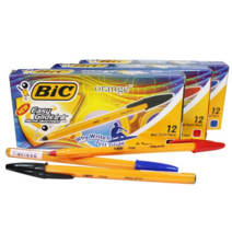 BIC 빅볼오렌지화인 12개입 0.7mm, 블루, 5세트