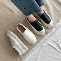 키높이 플랫폼 슬립온 단화 캐주얼 밴딩 운동화 4cm