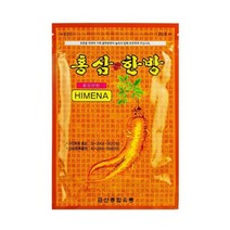 BTM 홍삼 한방 패드 903x13.2cm 20매x10개, 상세페이지 참조