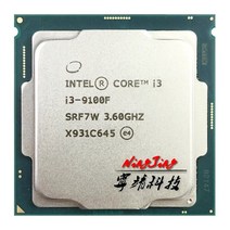 인텔 코어 i3-9100F i3 9100F 3.6 GHz SRF7W /SRF6N 쿼드 스레드 CPU 65W 6M 프로세서 lga 1151, 한개옵션0