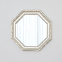 아트박스/럼버잭 정팔각 750실버 벽거울, 본품