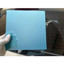 박스 크래프트 디스플레이용 두께 보드 라이트 블루 무광 아크릴 반투명 캐스트 플렉시 유리 플라스틱 3mm, [01] 하늘색, [10] Diameter 300mm 1pcs