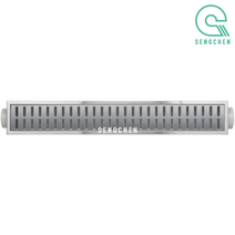 금강산업 연결배수구(SUS304/ABS신재)(상판2T)(50파이)(150mm x 1000mm x 80mm) (1EA), 은색
