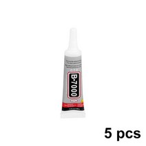 모조 다이아몬드 B7000 접착제 크리스탈 보석 바늘 에폭시 수지 Diy 공예 유리 용품 15 25 50 110ml 5 개, [01] 5Pcs 15ml