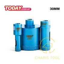 이화다이아몬드 융착코아비트 EC-BSL 30mm 포세린타일기리 융착코아 시공 그라인더 아답터 핸드드릴 석재 화강석 대리석 강화타일 천공용 EHWA 카리스툴