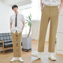 [하복] 스판 베이지 교복바지(남자)