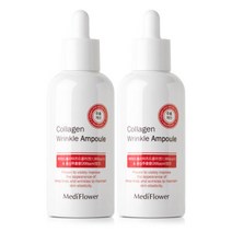 메디플라워 대용량 콜라겐 앰플 100ml /주름 개선 기능성 1+1