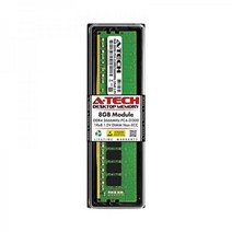 Dell PowerEdge T40용 ATech 8GB 메모리 RAM DDR4 2666MHz PC421300 비ECC DIMM 1Rx8 1.2V 단일 데스크톱 업그레이드 모듈AA10