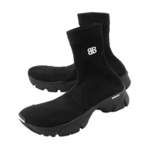 [발렌시아가] [명품] 22SS 654532 W2DN2 1090 블랙 스피드 러너 30 남