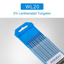 텅스텐 전극 티그 . 2, 5.WL20 Light Blue - 3.2mm-15cm