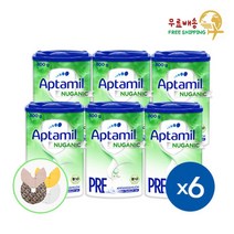 압타밀 뉴가닉 프레 단계 6통 (21년 10월 리뉴얼)