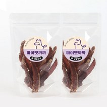 마이펫까까 애견 육포 수제간식, 2개, 오리안심 육포 40g