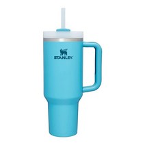 Stanley Quencher H2.0 FlowState 스테인리스 스틸 진공 단열 텀블러 뚜껑 및 빨대 포함 물 아이스 티 또는 커피 스무디 등용 안개 1.2L(40온, 20 oz, Rose Quartz