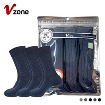 폴턴 V존 신사 갑종 장목 양말 PVC 3족 세트 2중바닥 V존 특허기술 편안한 발목조임