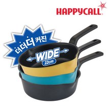 [본사직영] HC해피콜 플렉스 팬 와이드 IH 22cm 3종 中 택1, 매트 블랙, 매트 블랙, 1개