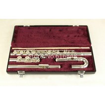 뜨거운 Jupiter JFL-5011E 작은 곡선 헤드 C 조정 플루트 16 키 구멍 폐쇄 실버 도금 Flauta 케이스