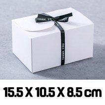 사각 선물상자 화이트 머핀 롤케익 쿠키 포장, 2058_사각상자(화)
