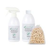 초록향기 피톤치드 스프레이 500ml + 리필 500ml + 편백나무 방향주머니, 1세트