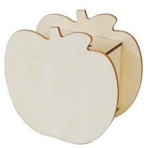 핸디몰 나무저금통 20종 꾸미기(목공예DIY), 사과