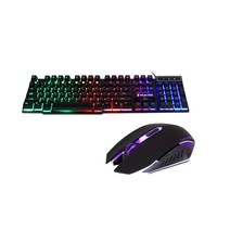 지클릭커 GMK-220 레인보우 게이밍 기계식 키보드 마우스 세트, GK-MG3 RAINBOW+GM-M220, 일반형