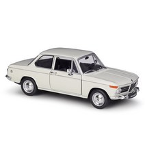 다이캐스트 자동차피규어 자동차모형 키덜트 혼놀 자동차미니어처 모형차 Welly 1:24 Bmw 2002ti 2002 Ti, 02 2002Ti