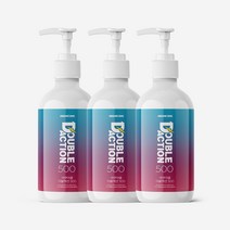 아쿠아쿨 더블액션 500 500ml / 쿨링+발열 리커버리 젤크림, 3개