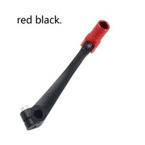 접이식 미니벨로 소형 자전거 출근 퇴근 오토바이 알루미늄 접이식 기어 시프트 레버 비포장 도로 바이크, 06 red black
