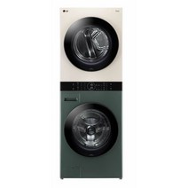 [모바일라이브] LG 오브제컬렉션 워시타워 [W16GE] (일체형 세탁건조기 그린+베이지), 단일속성