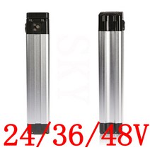 2023 24V 36V 48V 리튬 배터리 케이스 전기 자전거 은색 물고기 알루미늄
