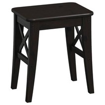 이케아 IKEA 스툴 브라운블랙 40x30x45cm 소나무, 이미지참조