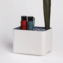 모던 우산 꽂이 편의점 개업 선물 카페 커피숍 학원 신발장 물받이 거치대 어린이집 걸이 꽂이함 틈새 15구, 다크그레이&그레이