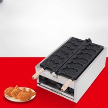 붕어빵 기계 12구 물고기 만들기 창업 팬 붕어 세트 6구 미니 전기 전기 노점 장사 시장, 복열 6홀 전기가열 베어메탈