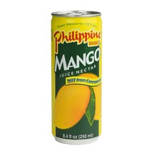 필리핀 브랜드 망고 주스 250ml