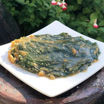 산마을농장 푸른 된장 콩잎 장아찌, 1개, 900g