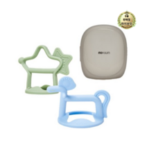 라이브잇 모윰 손목 치발기 별 + 포니 + 전용 케이스 기프트팩 세트, 6세트, 세이지, 블루