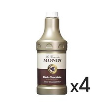 모닌 다크초콜릿 소스 1.89L 1박스(4개), 단품