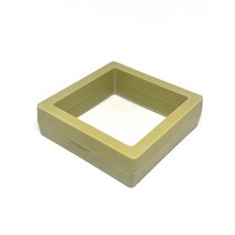 아크릴 박스 주문제작 레고 보관통 토미카 정리함 케이스 피규어 진열장3D 플로팅 디스플레이 케이스 스탠, 04 green_01 7x7cm