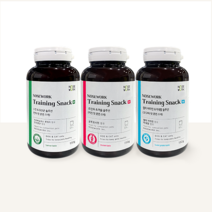 노즈워크 훈련 간식 트레이닝스낵(관절 면역 피부) 150g 2개입, 치킨(조인트&머슬), 고구마(멀티비타민&미네랄)