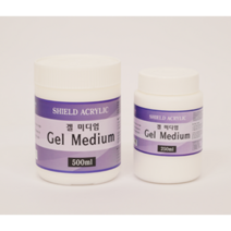 쉴드 아크릴물감 겔미디엄 250ml 500ml 낱개