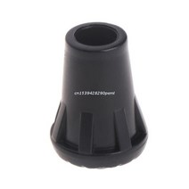 Alpenstock Pole 스틱 스키 지팡이 액세서리 Crutch Ottomans Walking Foot Dropship, [01] Black