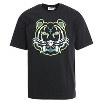 겐조 [겐조] 22SS 5TS209 4SA 99 타이거 프린팅 반팔티